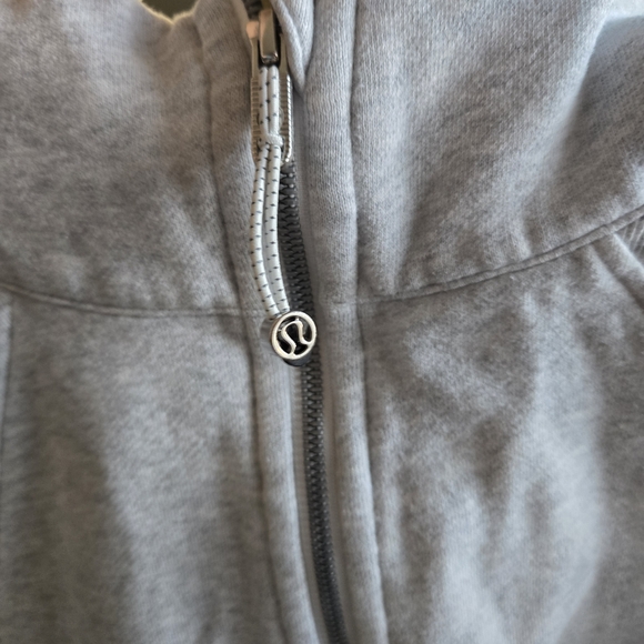 Girls' Light Gray lululemon athletica Full-Zip Hoodie Jacket - Picture 2 of 3